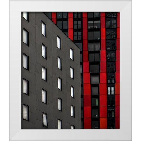 Partnership White Modern Wood Framed Art Print by Claes, Gilbert