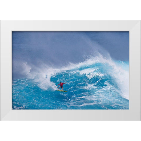 Daredevil White Modern Wood Framed Art Print by Stahl, Peter