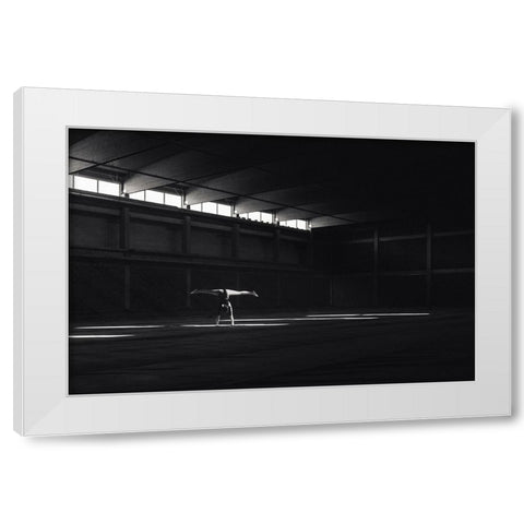 Ballando Nella Luce White Modern Wood Framed Art Print by Krystynek MQEP, Martin