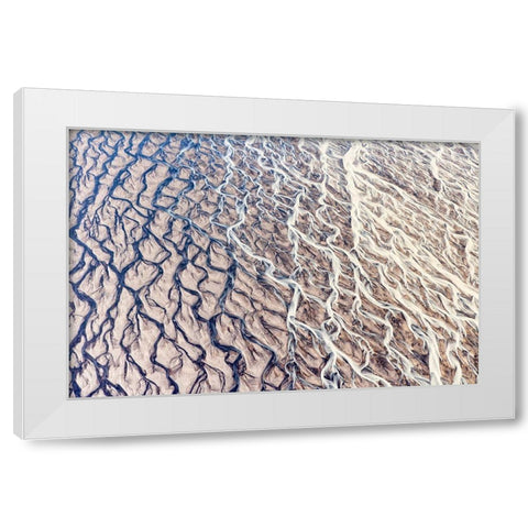 Black And White White Modern Wood Framed Art Print by Gil Raga, Joan