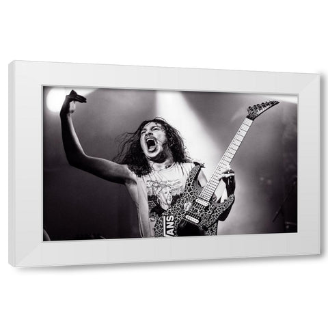 Lost Society White Modern Wood Framed Art Print by Kamarainen, Jesse