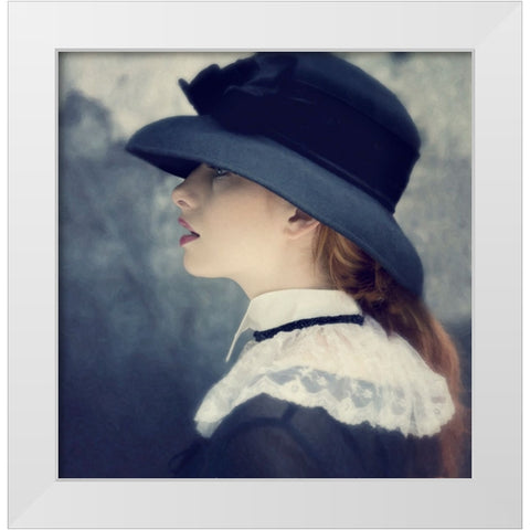 Sinopa II White Modern Wood Framed Art Print by kenp