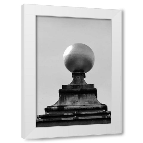 Architectural Detail, Blenheim Palace White Modern Wood Framed Art Print by Blue, Cyril