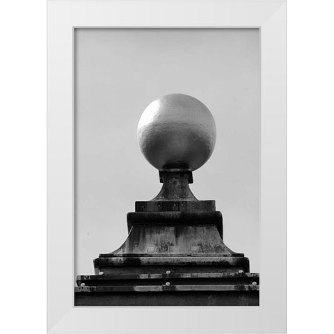 Architectural Detail, Blenheim Palace White Modern Wood Framed Art Print by Blue, Cyril