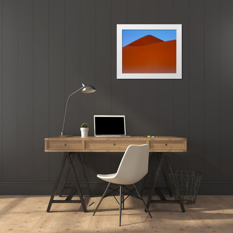 Sand Dune, Sahara White Modern Wood Framed Art Print by Blue, Cyril
