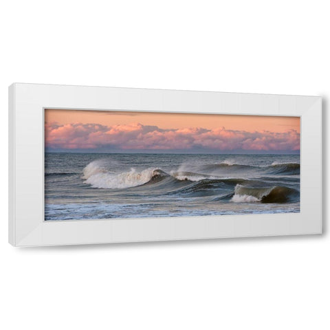 Winter Wonder Sea White Modern Wood Framed Art Print by Turek, Eve