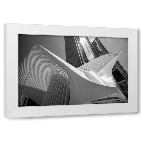 Oculus I, World Trade Center, NYC White Modern Wood Framed Art Print by Graciet, Stephane