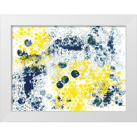You Are Here I White Modern Wood Framed Art Print by Carroccio, Lisa
