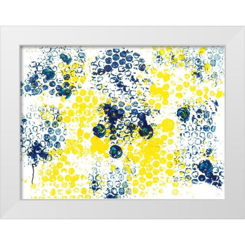You Are Here II White Modern Wood Framed Art Print by Carroccio, Lisa