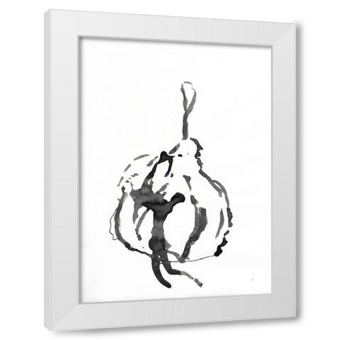 Strange Fruit II White Modern Wood Framed Art Print by Carroccio, Lisa