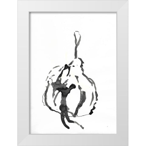 Strange Fruit II White Modern Wood Framed Art Print by Carroccio, Lisa