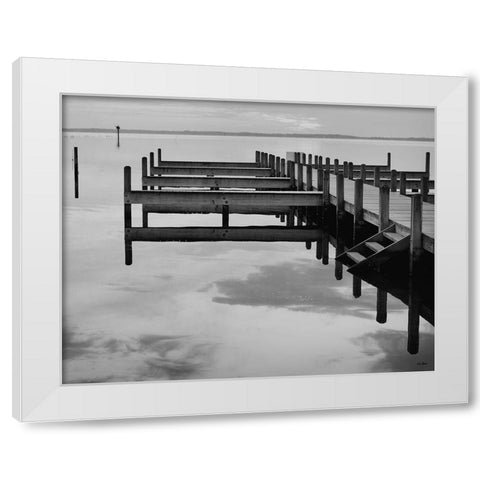 Stairway to Heaven White Modern Wood Framed Art Print by Turek, Eve