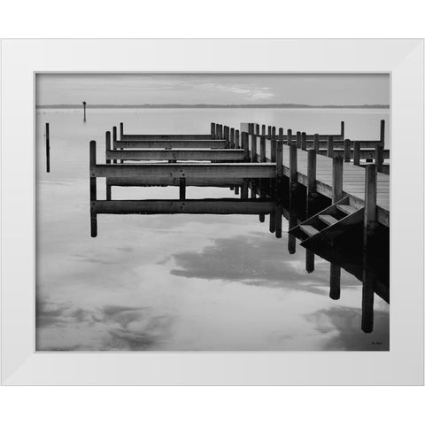 Stairway to Heaven White Modern Wood Framed Art Print by Turek, Eve