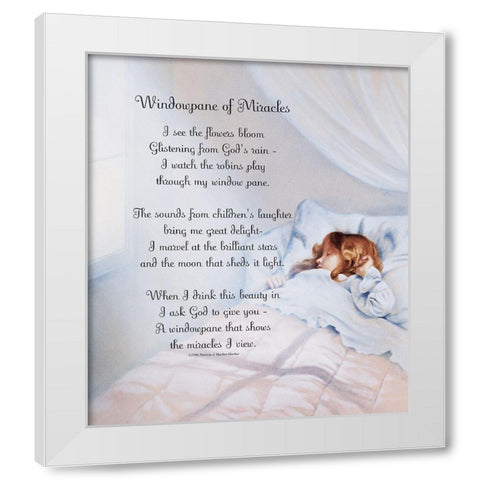 Windowpane White Modern Wood Framed Art Print by Unknown