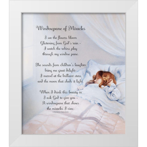 Windowpane White Modern Wood Framed Art Print by Unknown