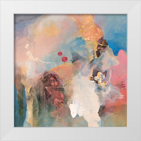 Cloud Abstract I White Modern Wood Framed Art Print by Unknown