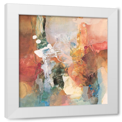 Cloud Abstract II White Modern Wood Framed Art Print by Unknown