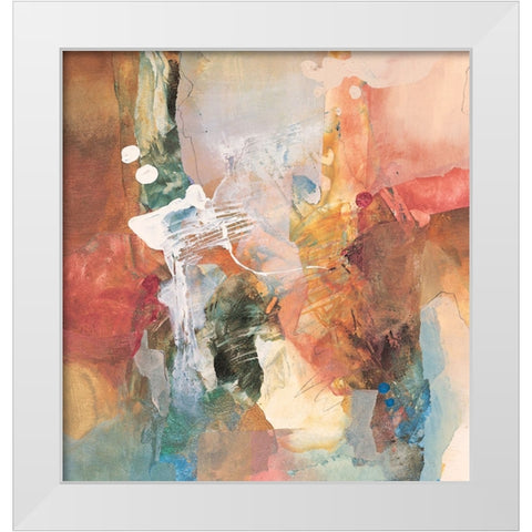 Cloud Abstract II White Modern Wood Framed Art Print by Unknown