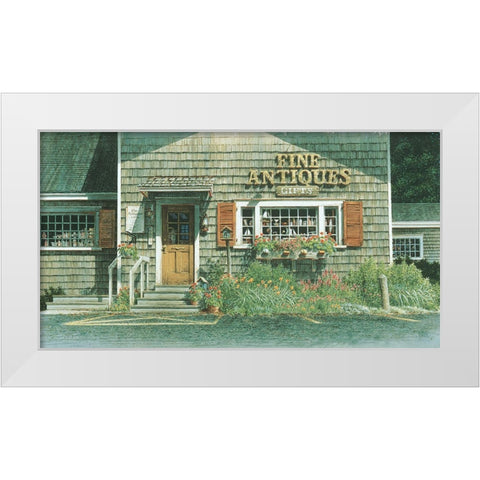 Fine Antiques White Modern Wood Framed Art Print by Unknown