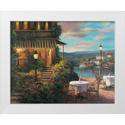 Marseilles II White Modern Wood Framed Art Print by Unknown