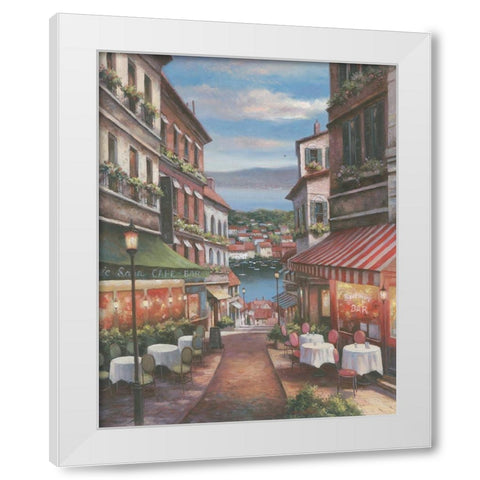Le Havre I White Modern Wood Framed Art Print by Unknown