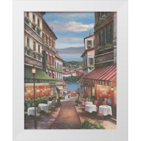 Le Havre I White Modern Wood Framed Art Print by Unknown