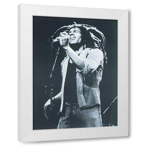 Bob II White Modern Wood Framed Art Print by Unknown