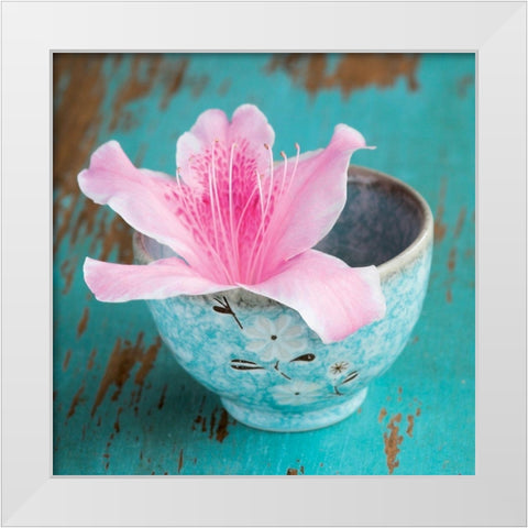 Fraicheur Matinale I White Modern Wood Framed Art Print by BRAUN Studio