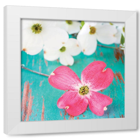 Fraicheur Matinale II White Modern Wood Framed Art Print by BRAUN Studio