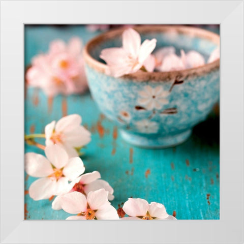 Fraicheur Matinale III White Modern Wood Framed Art Print by BRAUN Studio