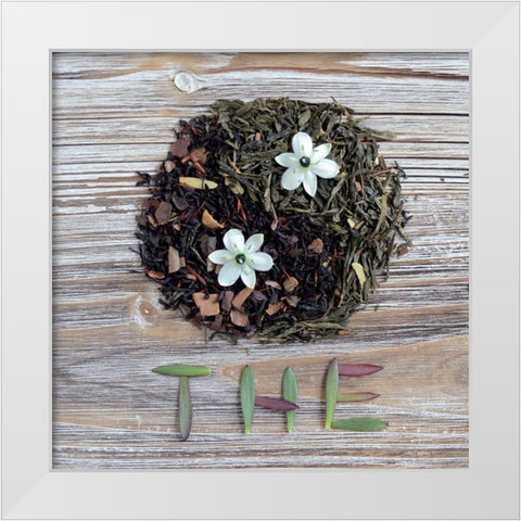 Earl Grey II White Modern Wood Framed Art Print by Chatelain, Sonia
