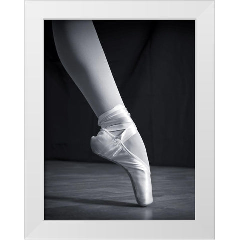 Un soir de rÃ©pÃ©tition White Modern Wood Framed Art Print by Braun Studio