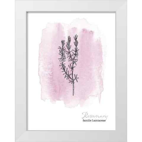 Planche botanique 2 White Modern Wood Framed Art Print by Braun Studio