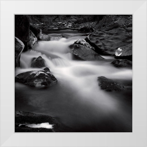 Castagniccia I White Modern Wood Framed Art Print by Poli, Jean-Philippe