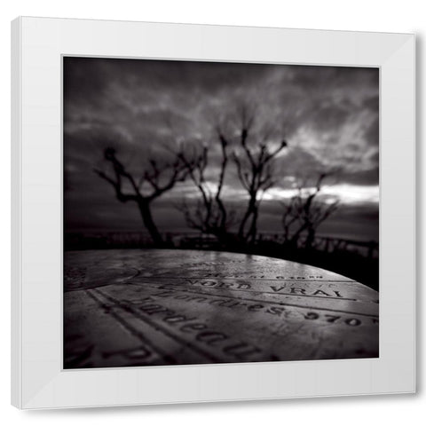 De tous les horizons White Modern Wood Framed Art Print by Etchepare, Alain