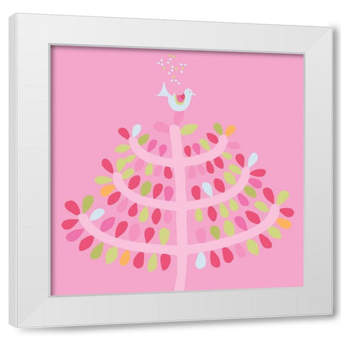 Abracuicui White Modern Wood Framed Art Print by Gilibert, Soizic