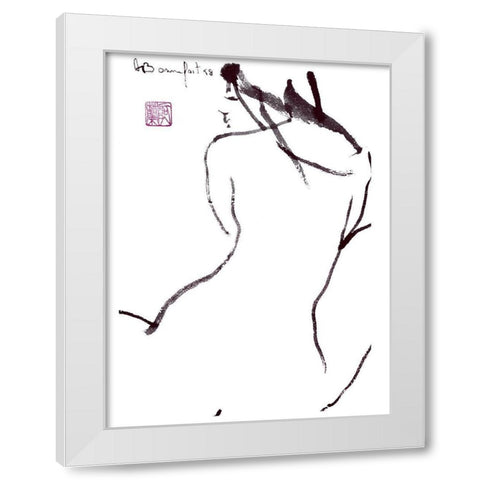 Jim White Modern Wood Framed Art Print by Bonnefoit, Alain