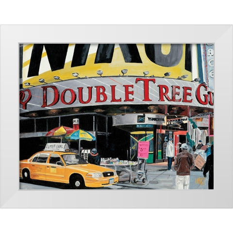 Nikon White Modern Wood Framed Art Print by Toque, Harry