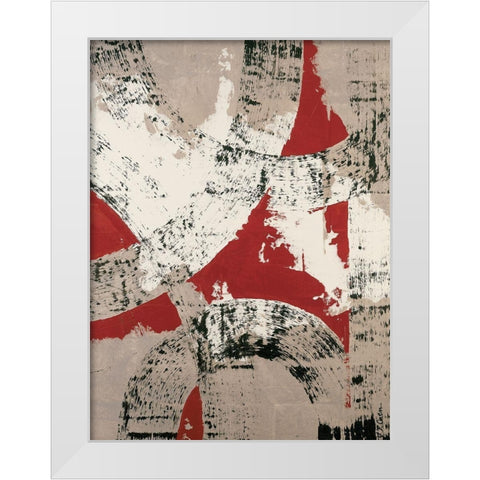 Evasion urbaine White Modern Wood Framed Art Print by Pierson Coen, Veronique