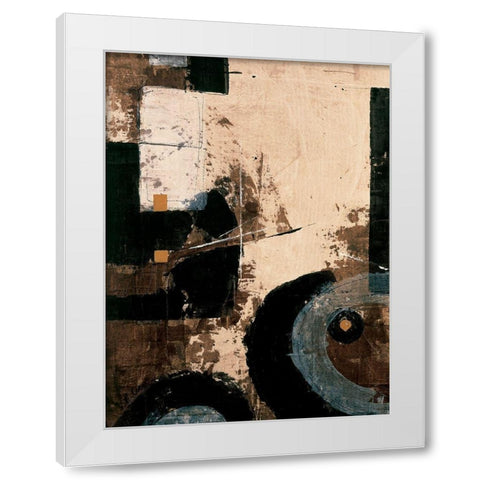 Puissance aimante White Modern Wood Framed Art Print by Pierson Coen, Veronique