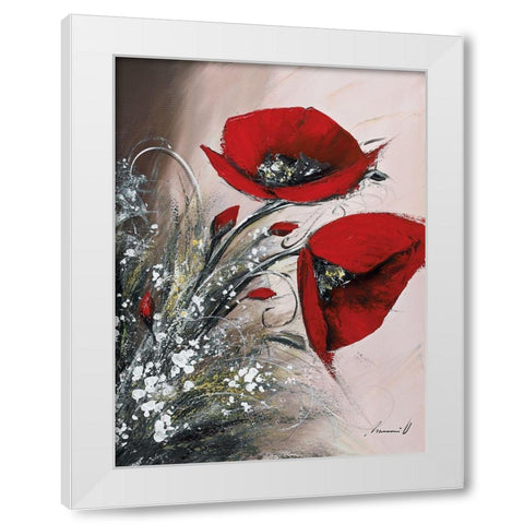 Apotheose I White Modern Wood Framed Art Print by Tramoni, Oliver