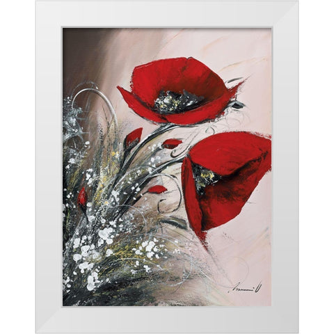 Apotheose I White Modern Wood Framed Art Print by Tramoni, Oliver