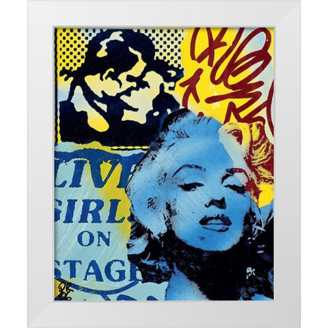 Incomprehension White Modern Wood Framed Art Print by Raynal, Paul