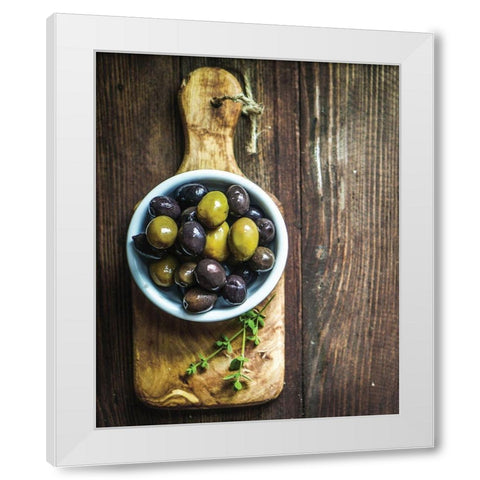 Food 3 White Modern Wood Framed Art Print by Braun Studio