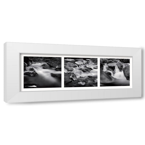 Eaux vives White Modern Wood Framed Art Print by Poli, Jean-Philippe