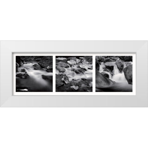 Eaux vives White Modern Wood Framed Art Print by Poli, Jean-Philippe