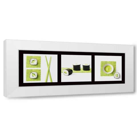 Culinaire I White Modern Wood Framed Art Print by Sultan, Galith