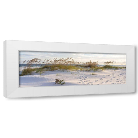 Plage 11 White Modern Wood Framed Art Print by Braun Studio