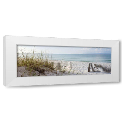 Plage 12 White Modern Wood Framed Art Print by Braun Studio