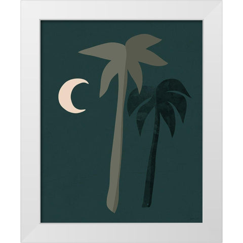 DÃ©sert 3 White Modern Wood Framed Art Print by BRAUN Studio